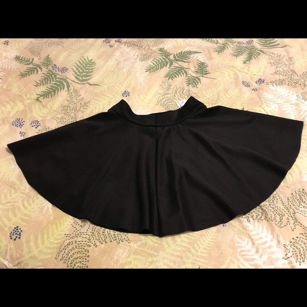 Black Skater Skirt